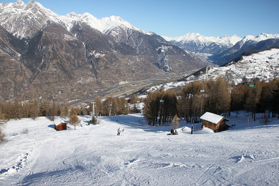 Abwechslungsreiche Talabfahrt nach Eischoll