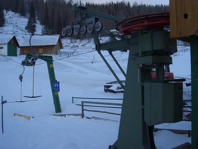 Pilzantrieb Muldenlift Ende 2004