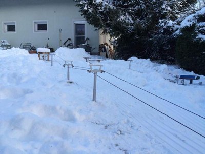 schön Kalt wars und die Sonne scheinte