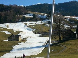Alt St.Johann (Toggenburg CH) Mitte März 2014
