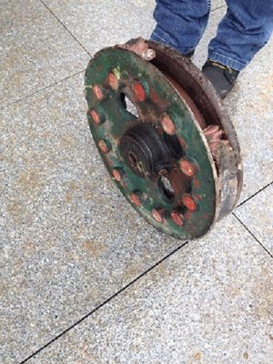 Ein Fundstück meiner jungen Kollegen...<br />...Eine Kienast-Rolle glaub ich?!