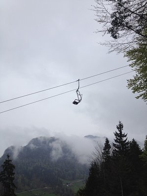 Do schwebt jetzt dohin! Einer der schönen Sessel