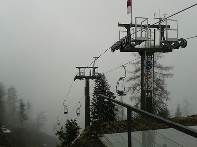 Tiefblick von der BS der 2. Sektion