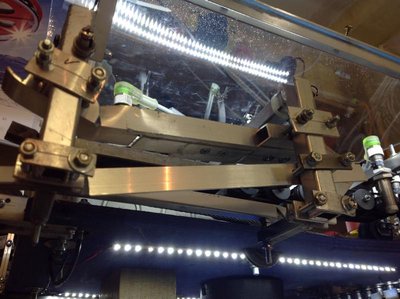 Das Messstück, wurde mit der Flex herrausgetrennt