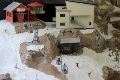 Alpspitze mit Hochalmbahn, ein Primex / Brawa Gemisch