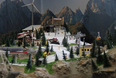 Vor dem Kreujoch Express befindet sich noch der Trögl-Seillift