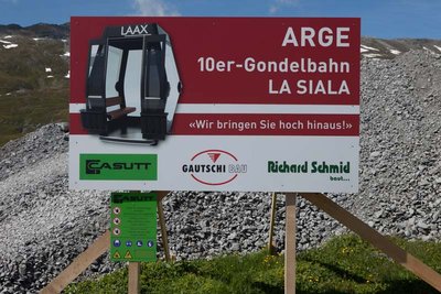 Bauschild: Es baut eine ARGE