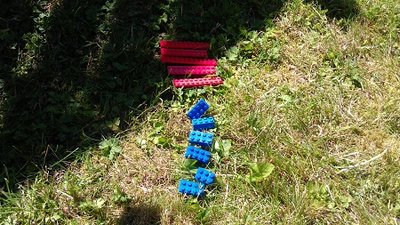 Auch das neue Förderband ist angekommen und wurde sofort verladen