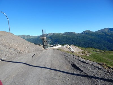 Bau Bergstation