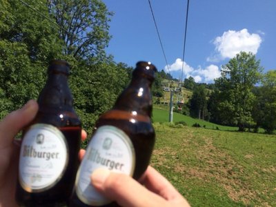 Bischtlalm Bergfahrt