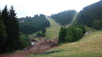 Überblick Baustelle