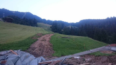 Leere Trasse (Montag)