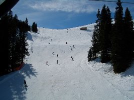Piste an der Eggalm