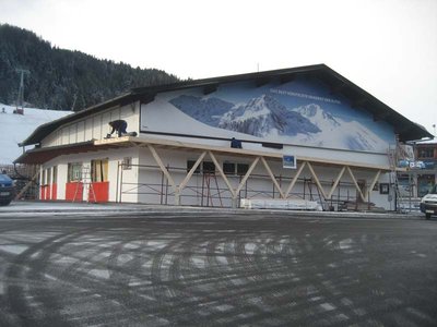 Kassengebaüde in Fieberbrunn