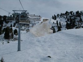 Harakiri Piste, als einzige gesperrt