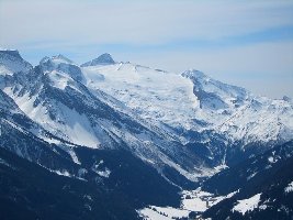 Zoom zum Hintertuxer Gletscher, ob es da wohl kühler gewesen war