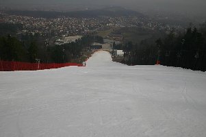 FIS - Talabfahrt, kaum Platz auf der Piste ;-)
