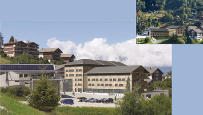 Geplante 480 Betten Touristen-Residez in Vercorin