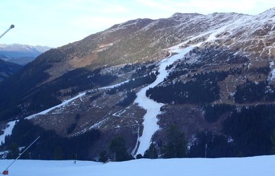 Hochfügen Pisten an der Holzalmbahn