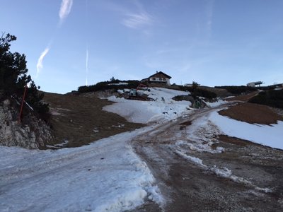 Größtes Schneevolumen im Pistenbereich