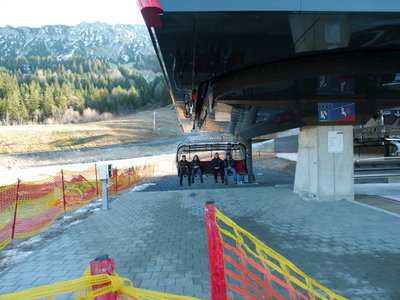 Talstation der Wiedhagbahn. Die Bahn war für Fußgänger in Betrieb.