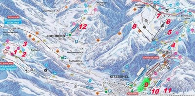 Panoramakarten-Fake 1962 Kerngebiet