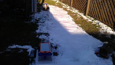 Sesselbahn und Piste im Überblick