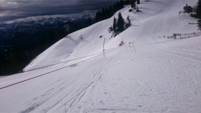 Blick von der Bergstation