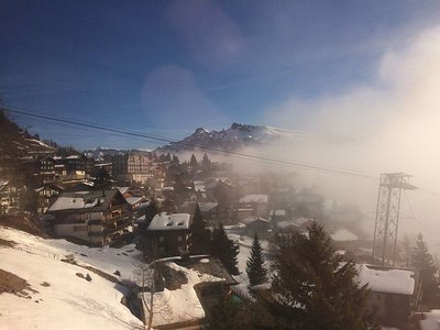 Blick auf Mürren