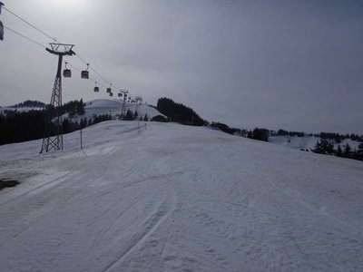 Fleckalm am 1. April 2016