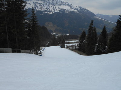 Brunn-Abfahrt unterer Teil, 1. April 2016