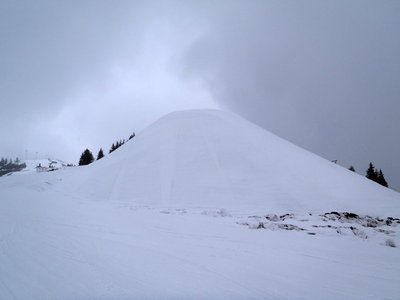 Totale oberes Depot von Osten