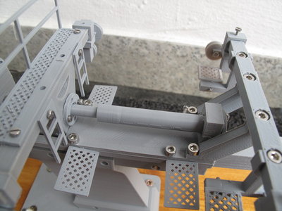 Spannschlitten eingfahren