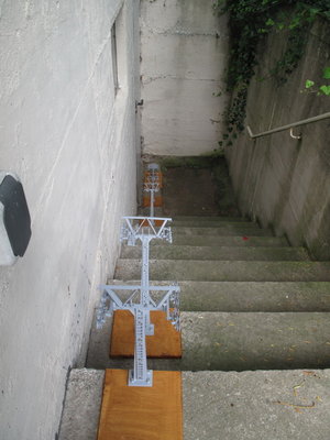 Blick von Stütze 5 zur unteren Trasse