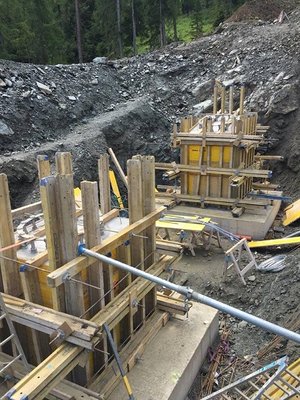 Stützenfundamente 1 &amp; 2