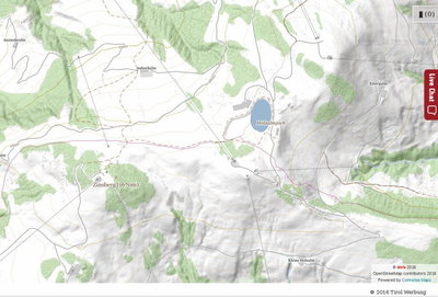 Karte Zinsberg und Holzalmjoch