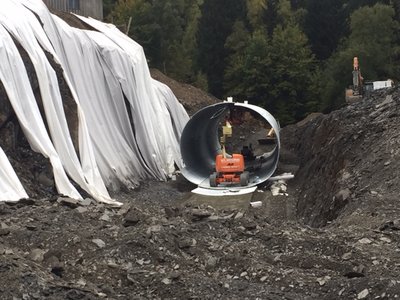 Bauarbeiten am Köhlerhagen