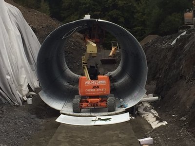 Bauarbeiten am Köhlerhagen