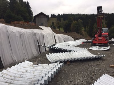 Bauarbeiten am Köhlerhagen