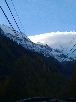 Seilbahn zur Schaubachhütte