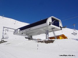 Bergstation und Abstellgleis der 4KSB &amp;quot;Chiesso&amp;quot;.
