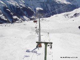 Nochmal die Kreuzung der beiden Lifte.