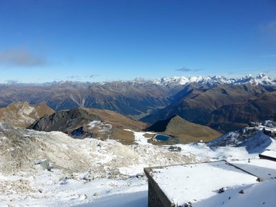 Aussicht vom Gipfel.