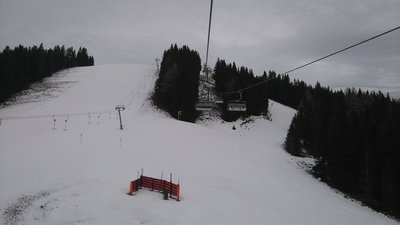 Lärchenschuss (2a) links und Kanonenrohr (2) rechts