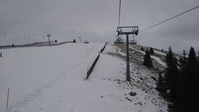 Kanonenrohr im oberen Teil kurz vor der Bergstation Hebert 2