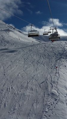 Aus der Höllkarbahn,  müsste Blick Richtung schwarze 14 sein.....