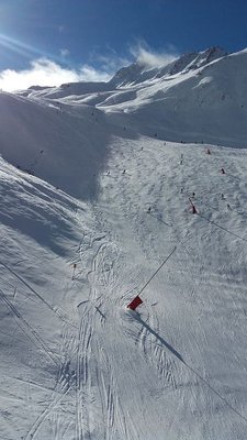 nochmals auf ser Höllkarbahn, müsste Blickrichtung Palinkopf sein. hier war es recht verbuckelt.