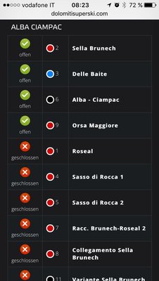 01 - Alba Ciampac - offene Pisten