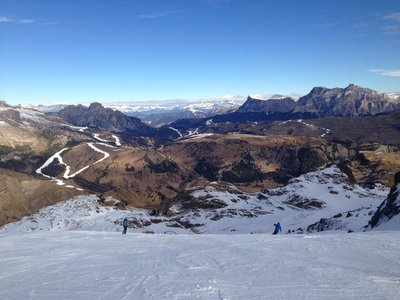 05 - Arabba Porta Vescovo Richtung Passo Campolongo