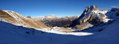 10 - Sella Brunéch Richtung Ciampac